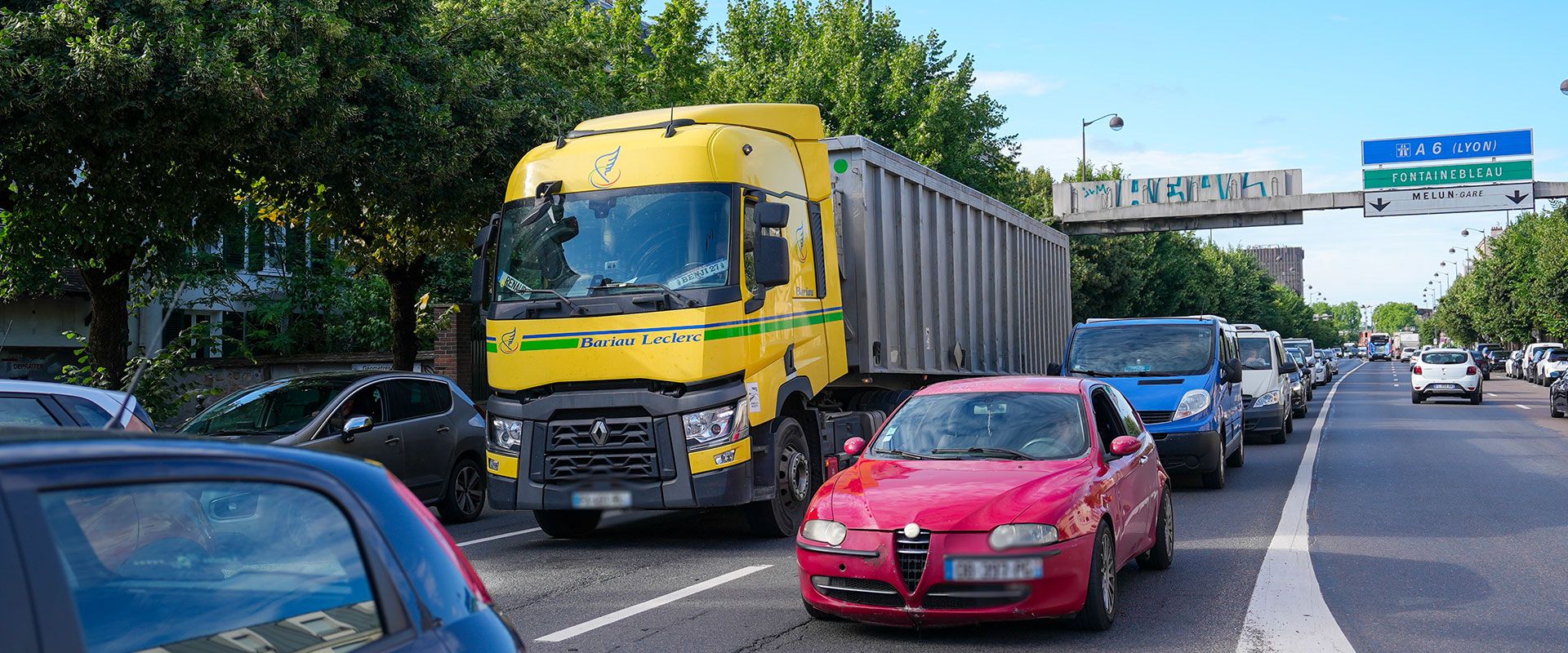 Un arrêté pour interdire le transit de poids-lourds à Melun