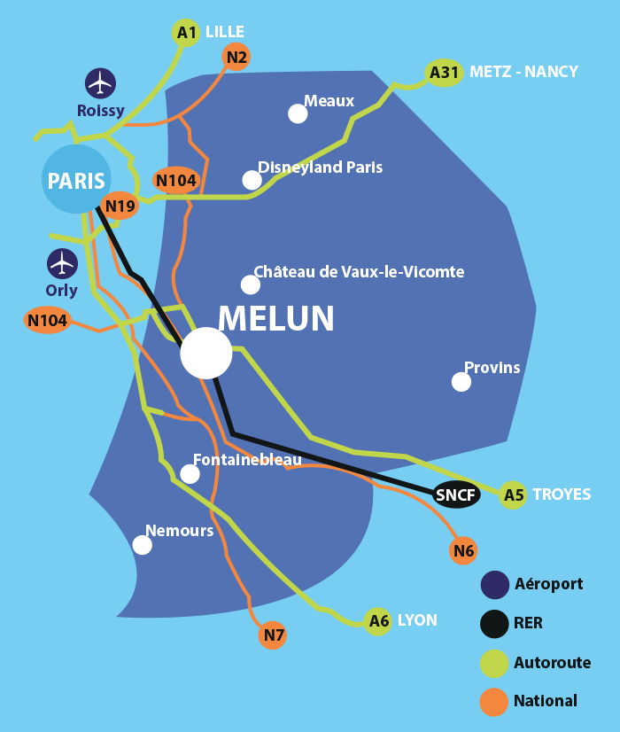 acceder melun