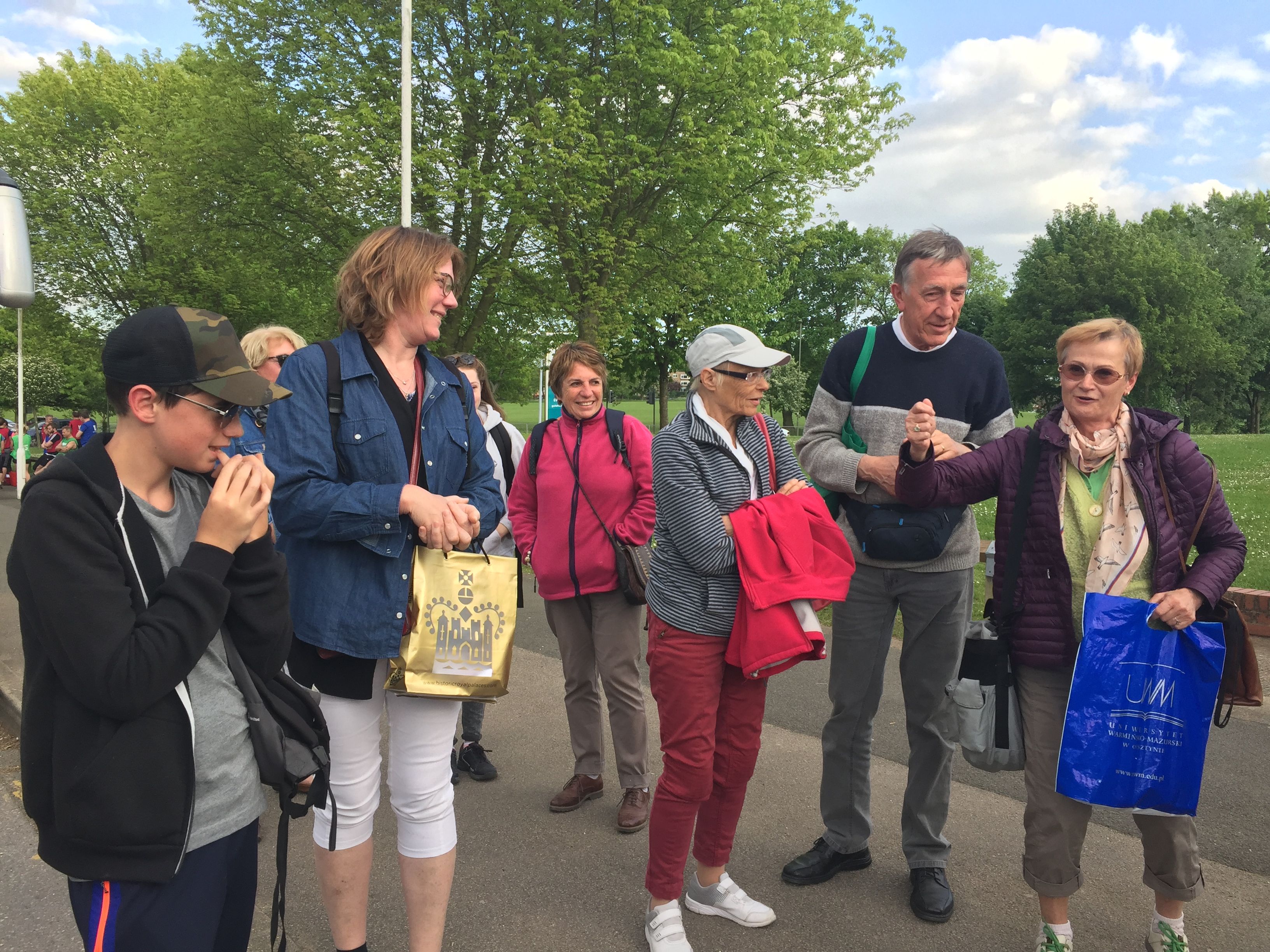 Séjour à Spelthorne et Londres