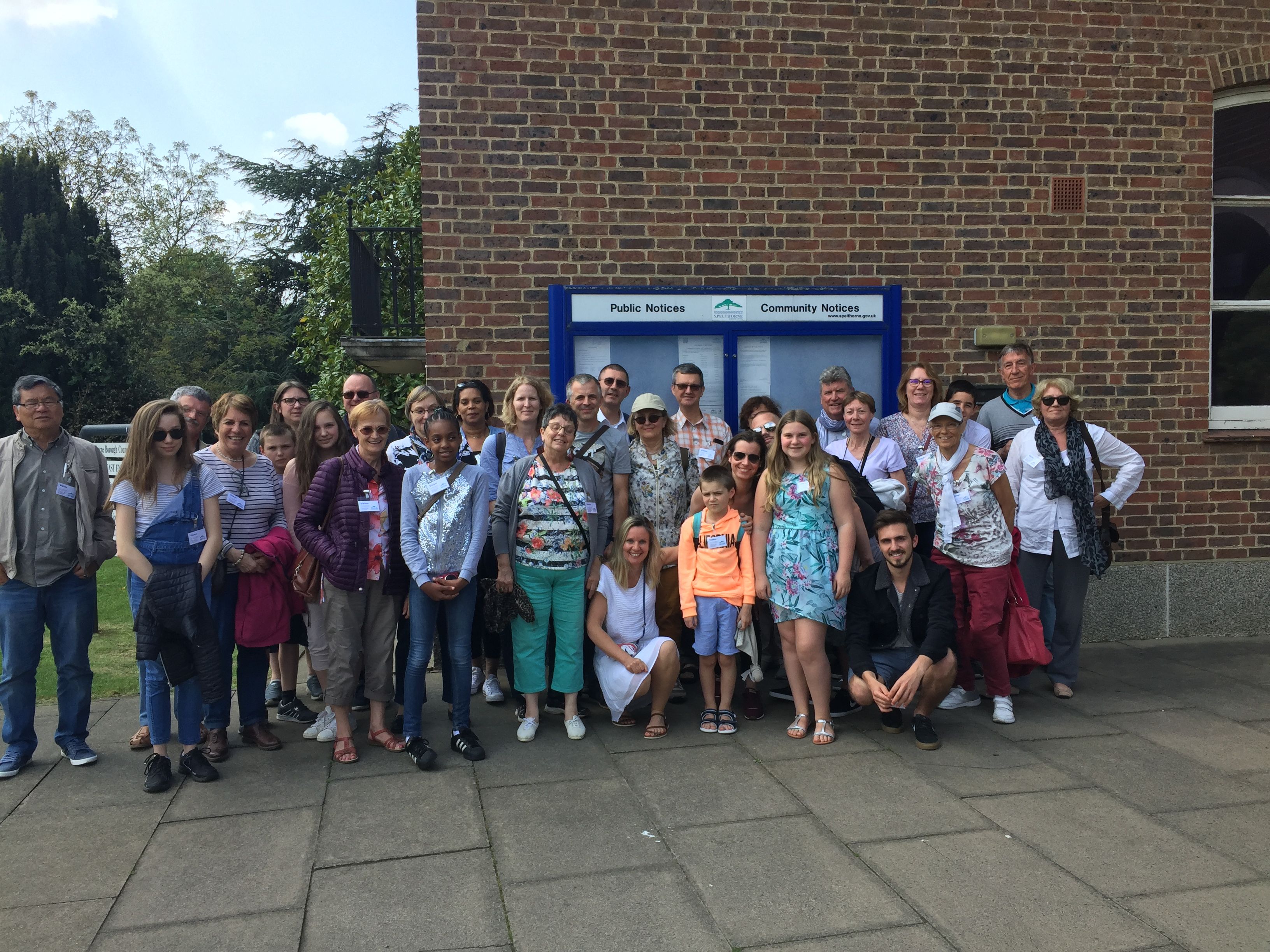 Séjour à Spelthorne et Londres