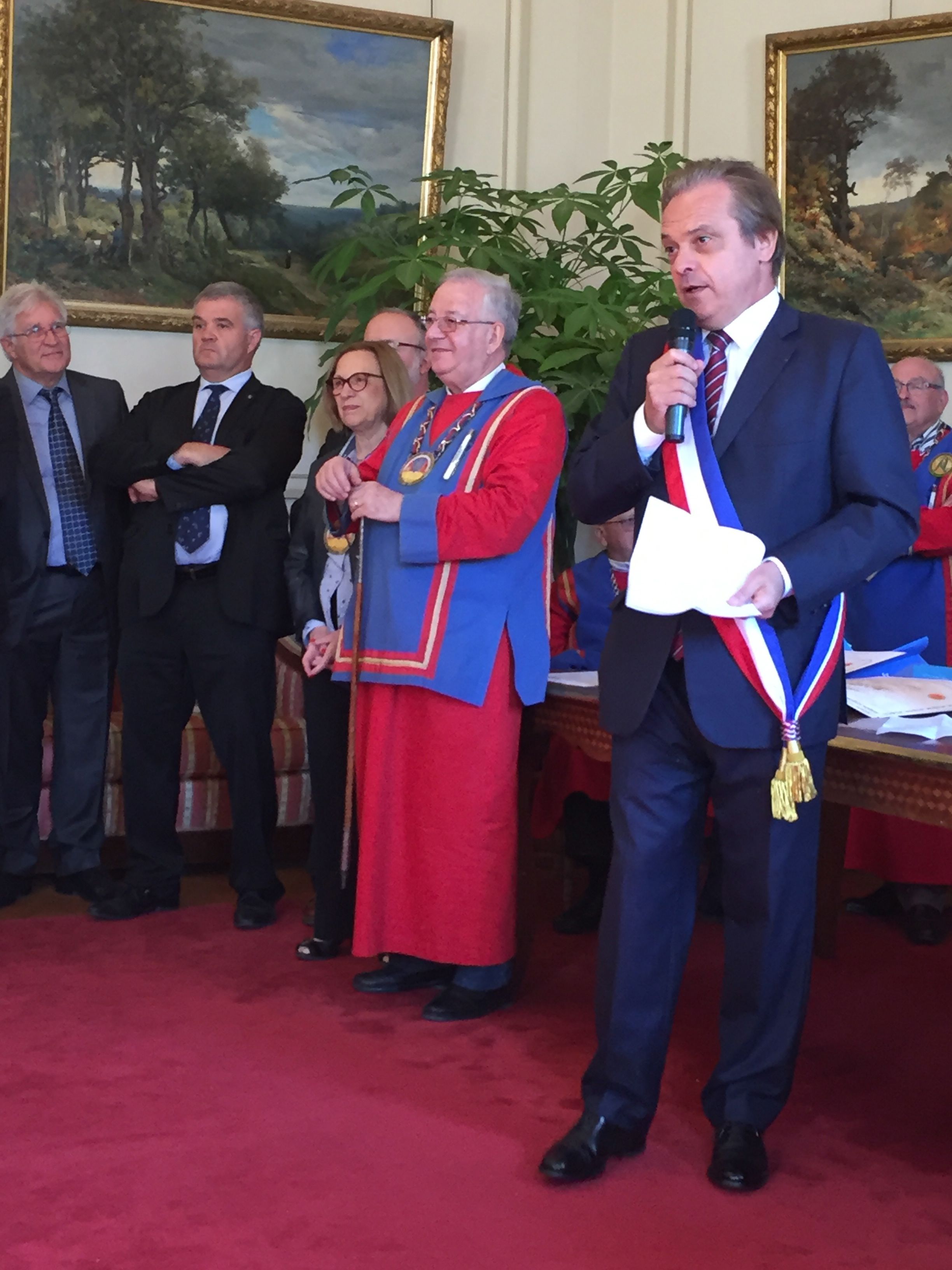 Discours du Louis Vogel, Maire de Melun