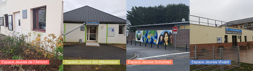 Service Jeunesse // Espaces Almont, Mézereaux, Schuman et Vivaldi