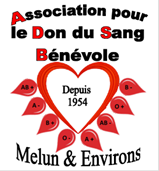 Association pour le Don du Sang Benevole Melun (logo)